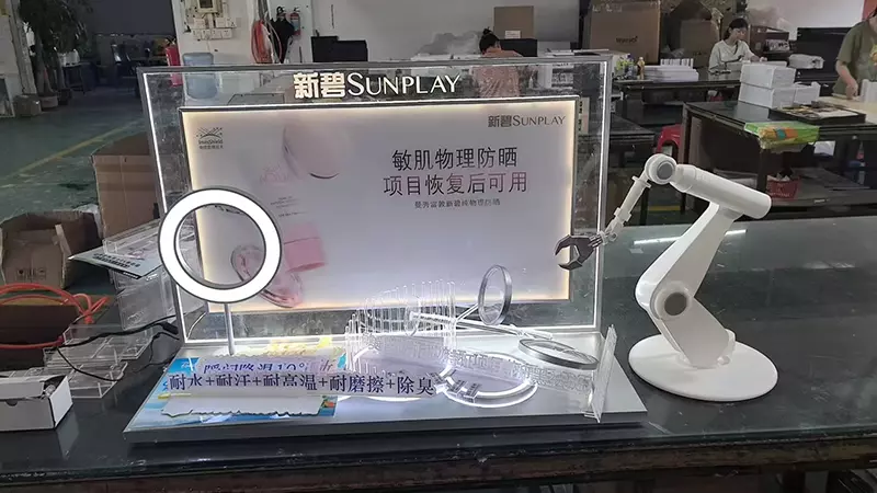 Skincare brands skillfully utilize innovative display stands to create a high-conversion retail experience